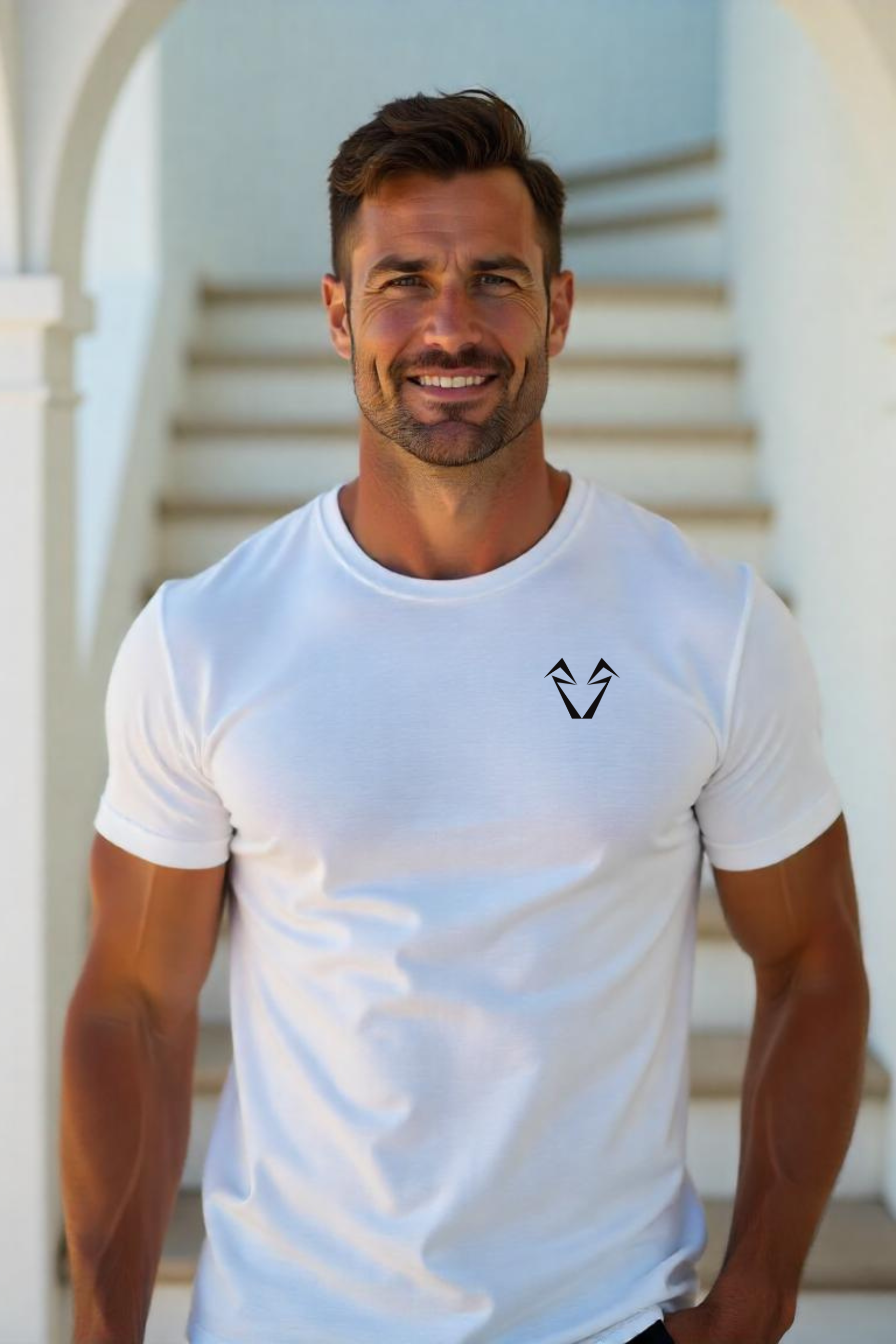 Power Organic Cotton T-Shirt - White