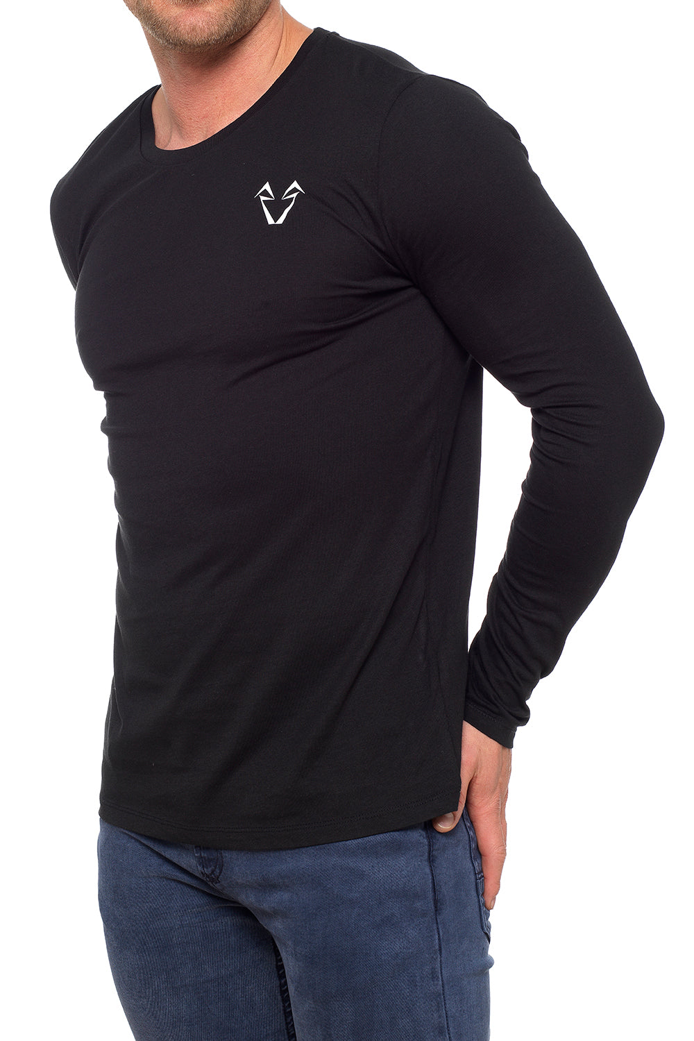 Black Muscle Fit T Shirt