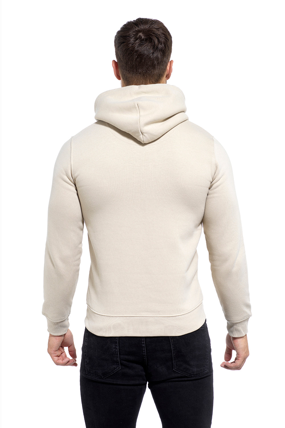 Mens Desert Sand Muscle Fit Hoodies