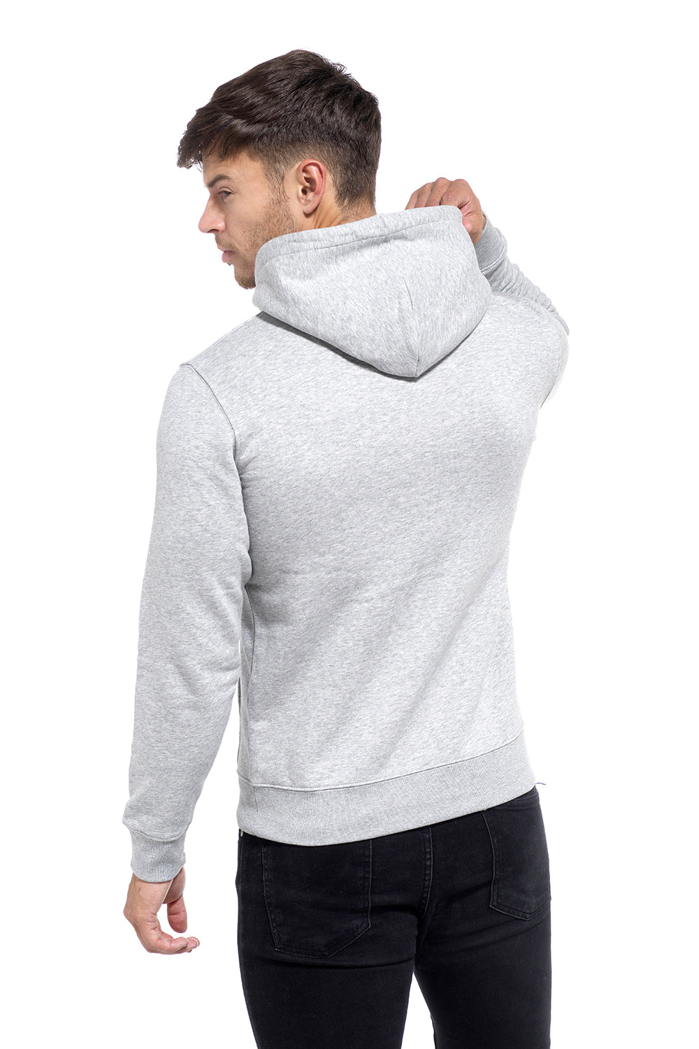 Muscle Fit Grey Hoodies