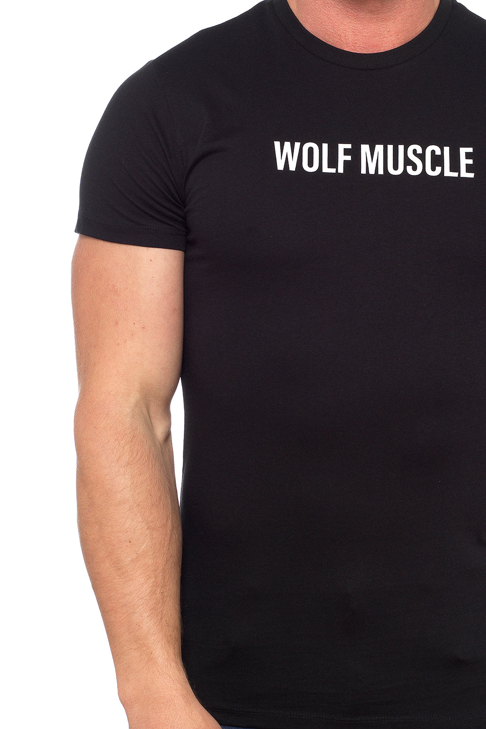 Muscle Fit Black Tops