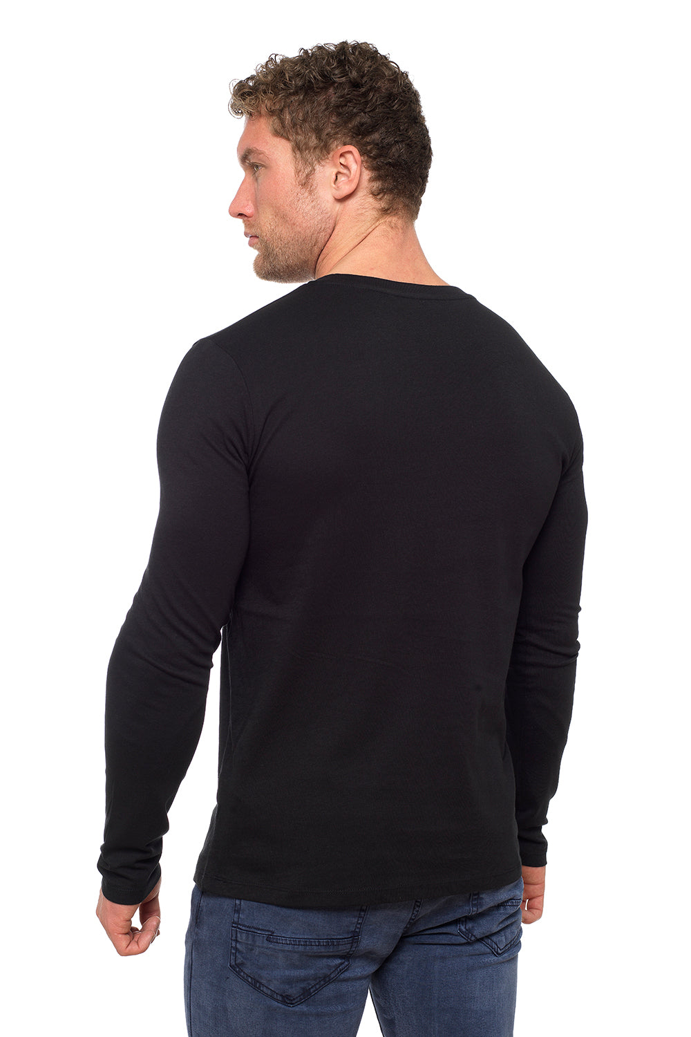 Black Muscle Fit T Shirt