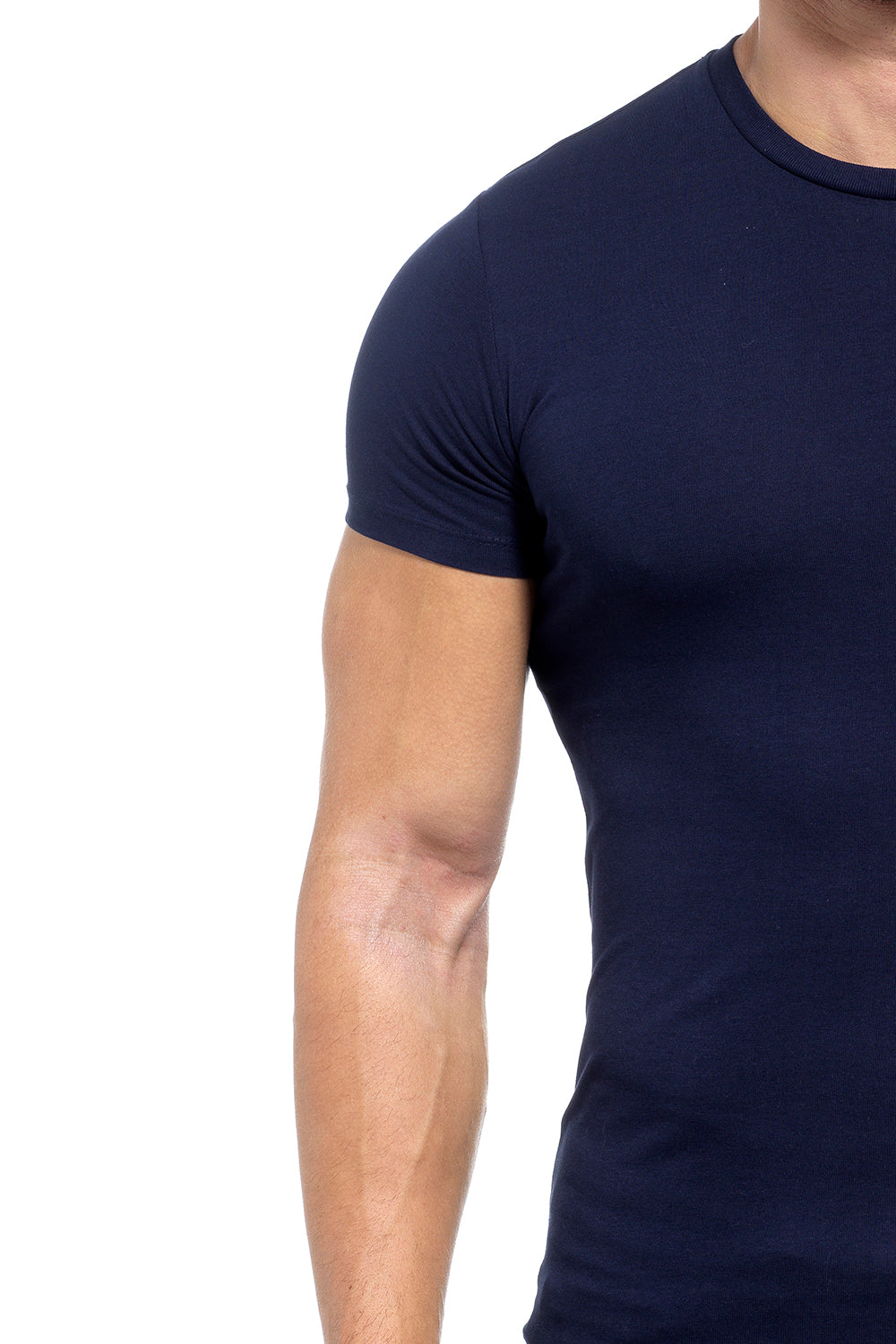 Power Muscle Fit T-Shirt - Navy