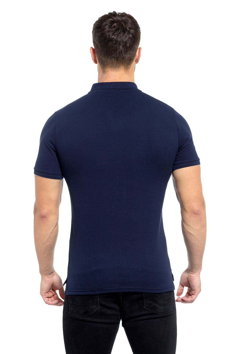 Mens Muscle Fit Polos