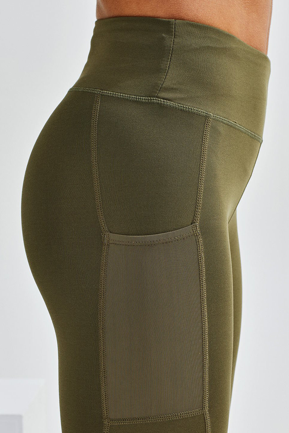 Ultra Performance Olive Compression Leggings
