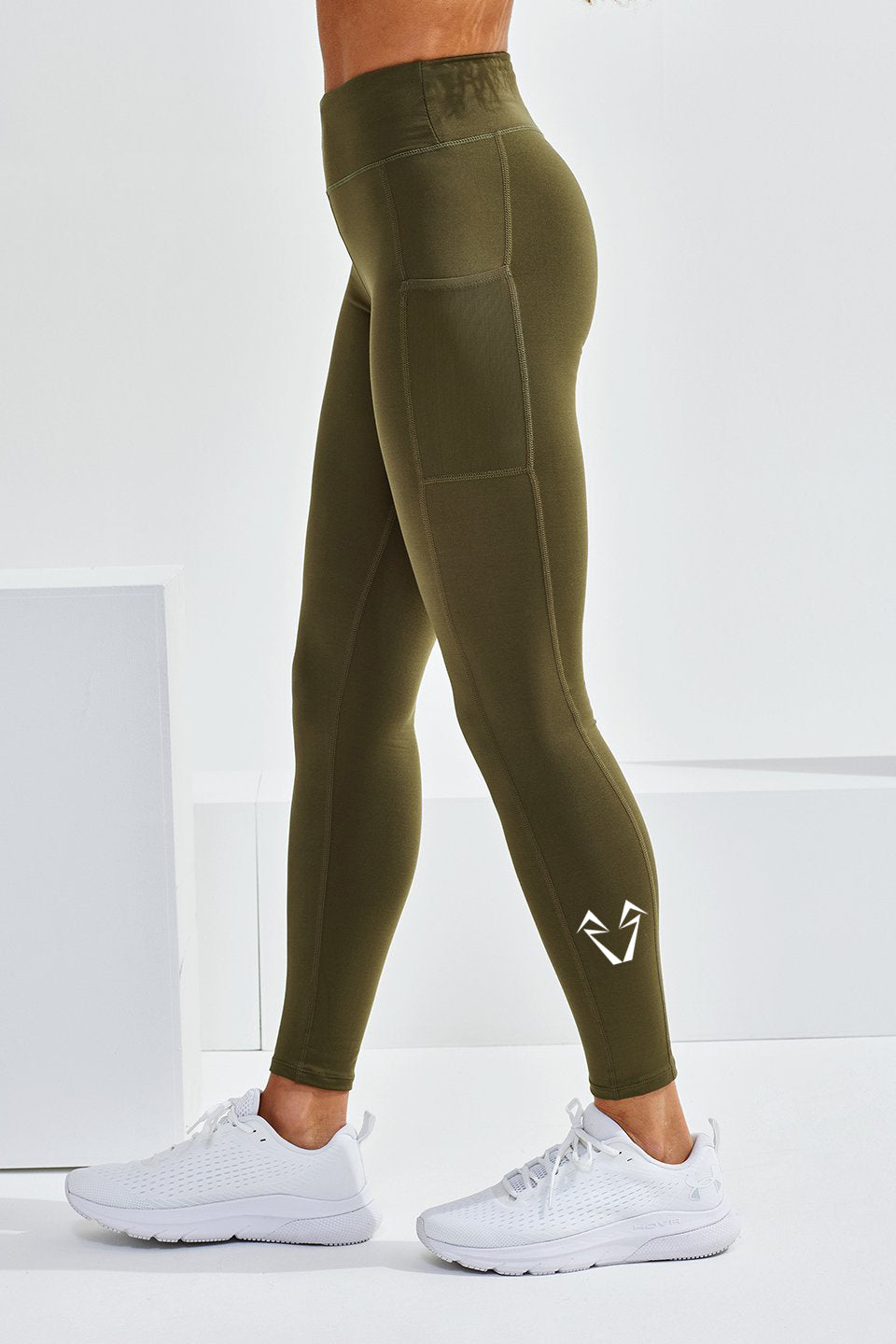 Ultra Performance Olive Compression Leggings