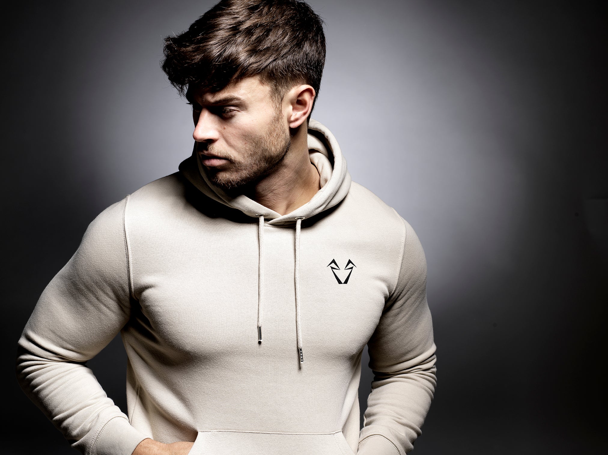 Wolf Muscle mens hoodies