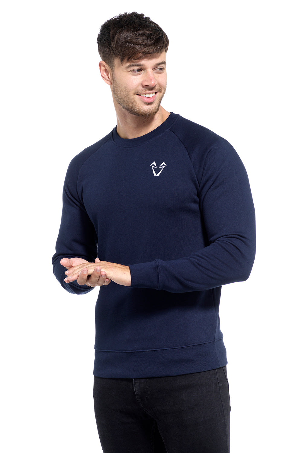 Mens muscle fit sweatshirts best sale