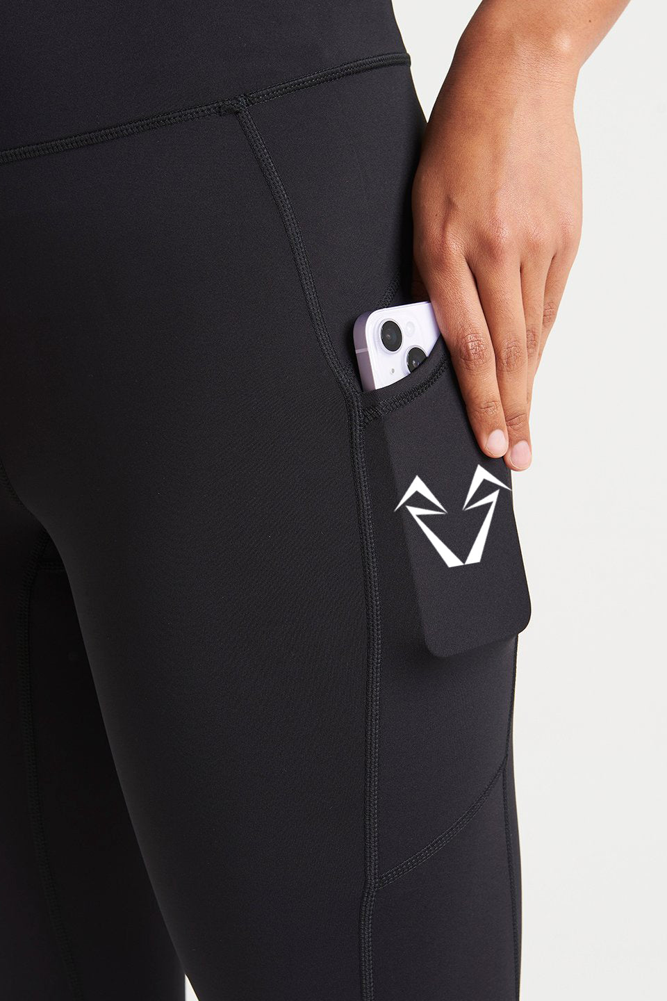 Power Tech Black Leggings