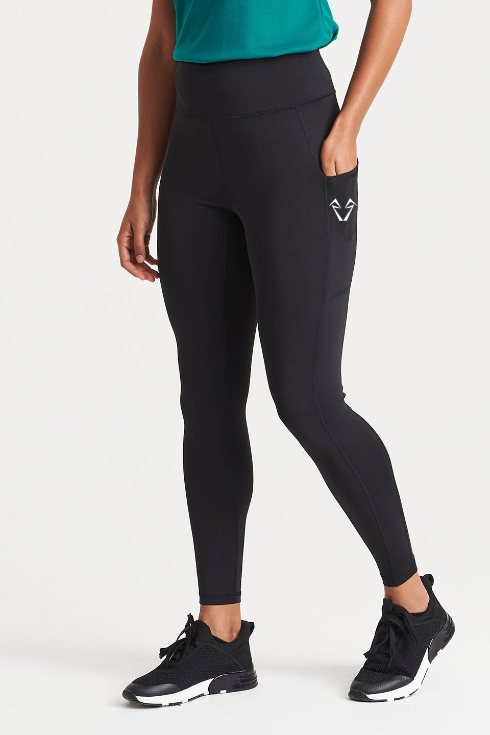 Power Tech Black Leggings