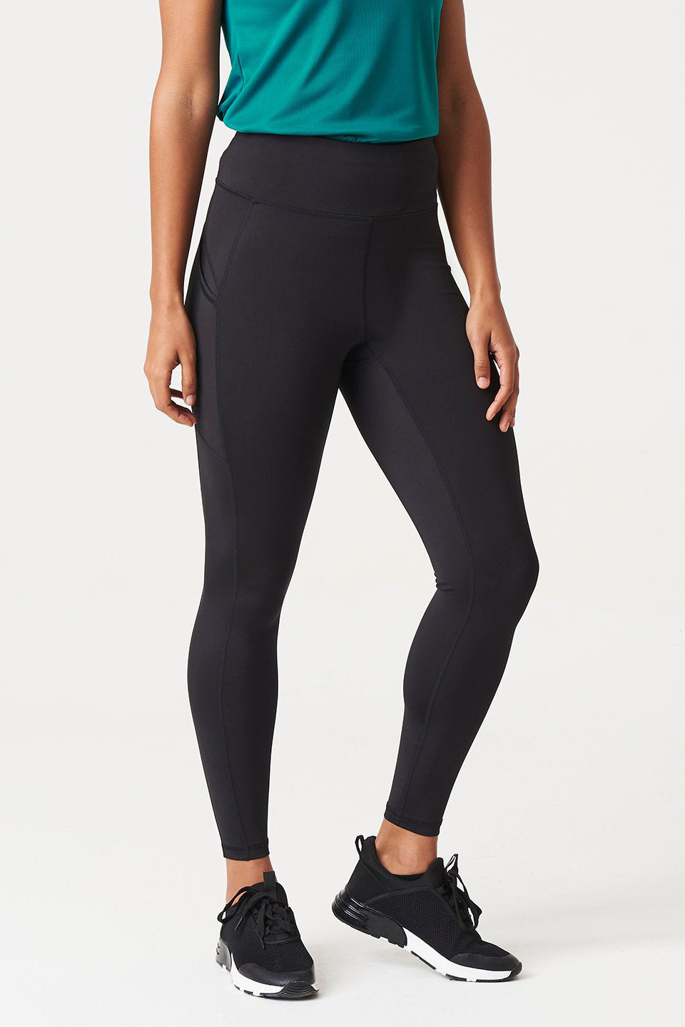 Power Tech Black Leggings