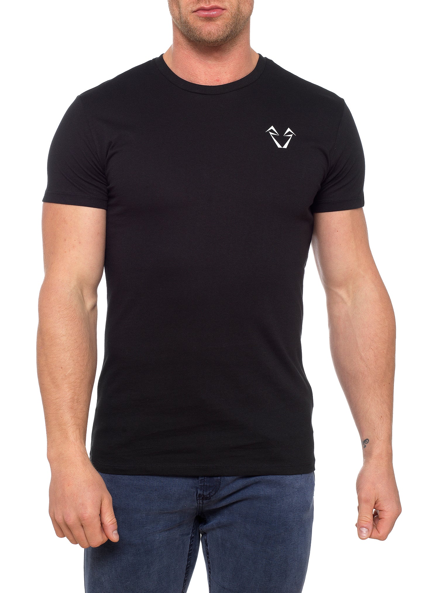 Black Muscle Fit T Shirts