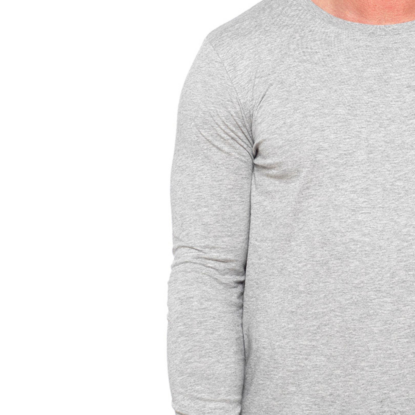 Instinct Long-Sleeve T-Shirt - Heather Grey
