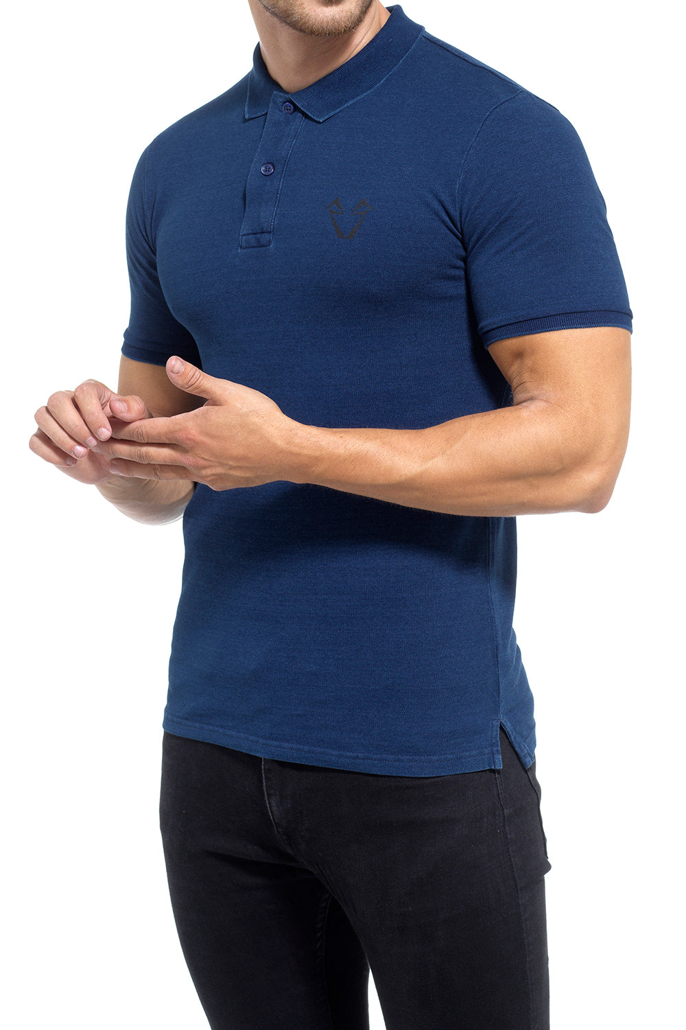 Mens Muscle Fit Polo Shirts