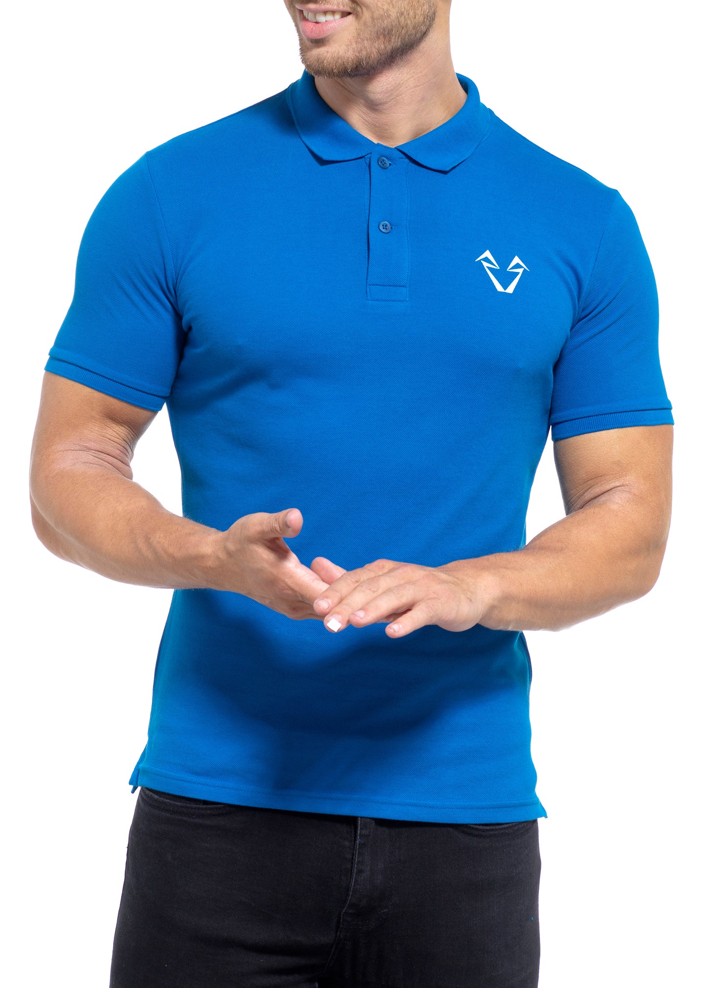Mens Muscle Fit Polo Shirts