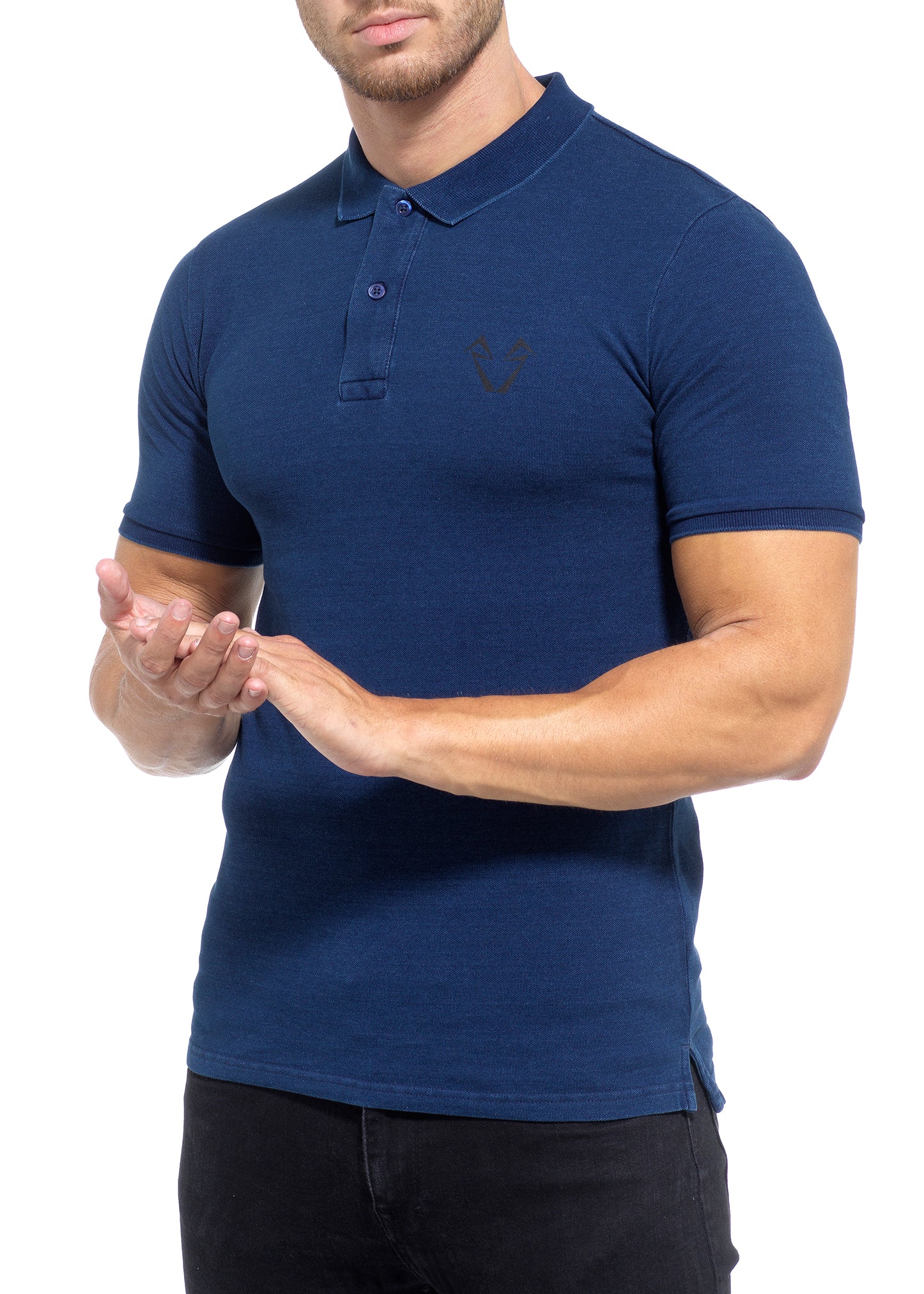 Mens Muscle Fit Polo Shirts