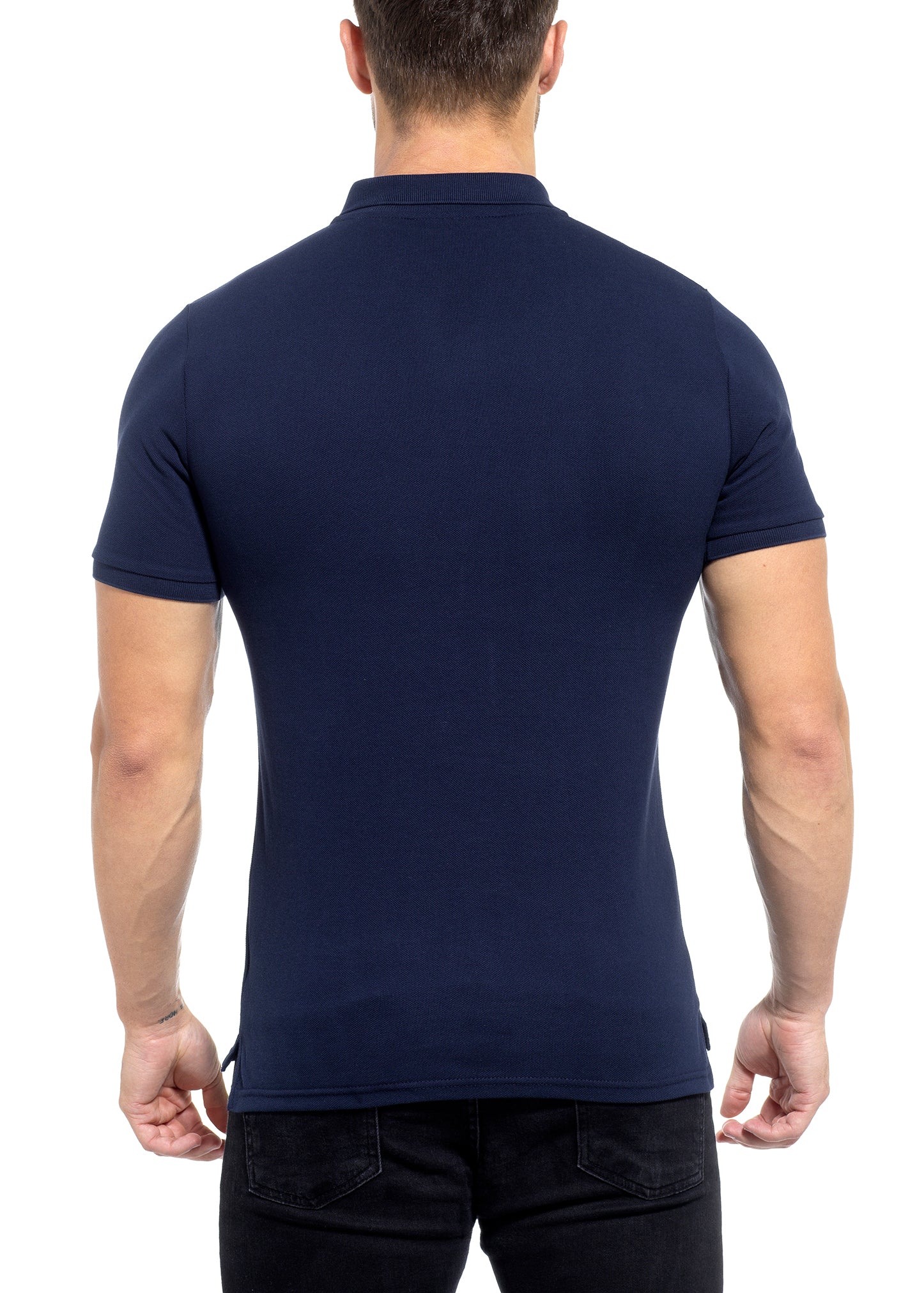 Mens Muscle Fit Polos