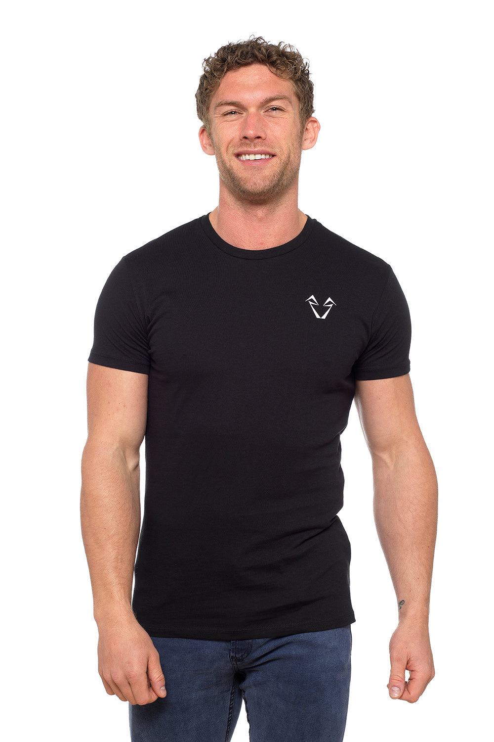 Black Muscle Fit T Shirts