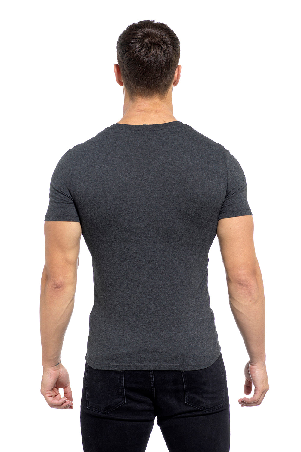 Mens Muscle Fit T-Shirt In Grey