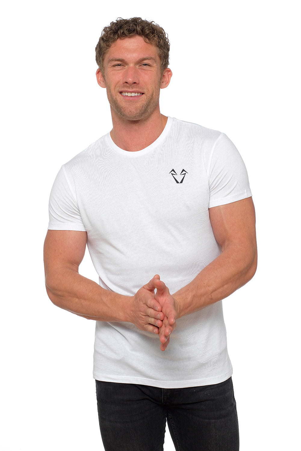 Power Muscle Fit T Shirt - White