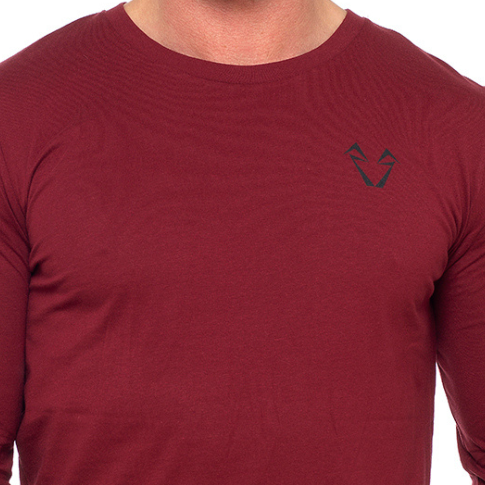 Instinct Long Sleeve T Shirt - Burgundy